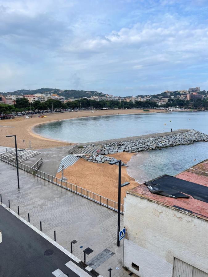 Aquamarine Sant Feliu En La Playa Con Patio Lägenhet Sant Feliu de Guíxols Exteriör bild